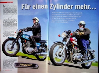 Oldtimer markt 3309 - oldtimer, triumph