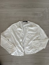 Hallhuber Bolero Gr. S Weiß Creme