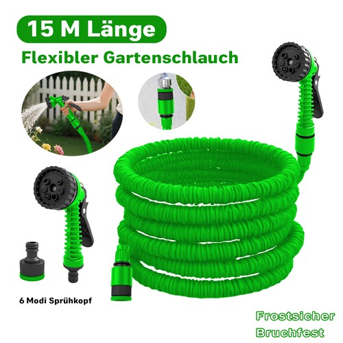 15m flexibler gartenschlauch - flexibler,