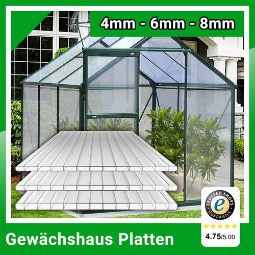 Gewächshaus platten 8 - -,