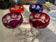 4  Seltene alte Bleikristall