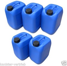 5 x 10 Liter Kanister