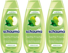 3 x SCHAUMA Shampoo Sanfte