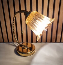 Nachttischlampe - Messing