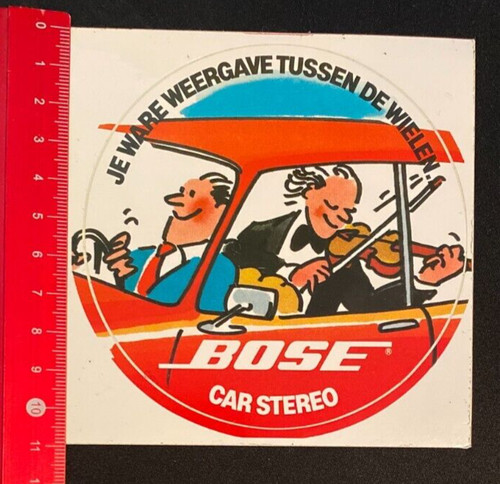 Aufkleber sticker bose car - aufkleber/sticker:,