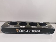 Guinness Lineout 4 Pint Träger Halter, Anzug Pub, Bar oder Männerhöhle L16,5" W5,5"