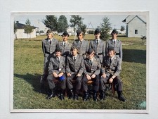 orig. Foto Bundeswehr 1971 Grundausbildung Soldaten 17,5x13cm