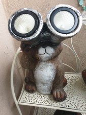 Solar Katzen Figure Dekoration Fur  Terrasse