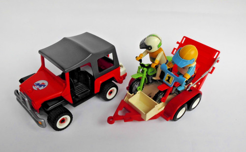 Playmobil geländewagen jeep - playmobil, geländewagen/