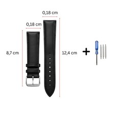 Echtleder uhrenarmband 20 - uhrenarmband, 18