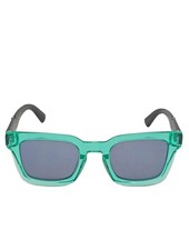 DIESEL Panto Brille Damen Sonnenbrille türkis Casual-Look