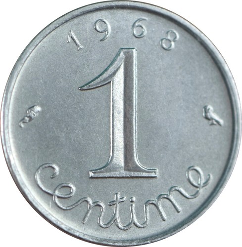 Frankreich cent münze epi - frankreich,,