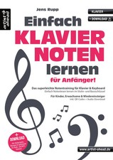 Einfach klaviernoten lernen - einfach,