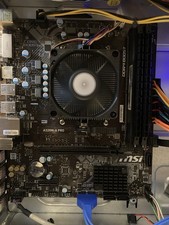 MSI A320M-A Pro AM4 + AMD Athlon 3000G + 8GB DRR4 RAM CPU Mainboard Bundle