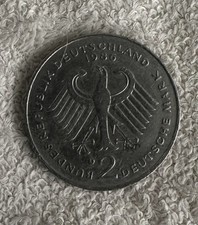 2DM Deutsche Mark Münze