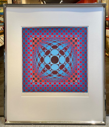 Vasarely victor farbsiebdruck - vasarely,