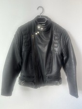 BLUE BIRD LEDERJACKE/ MOTORRADJACKE VINTAGE Damen M