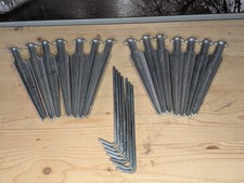 14 Stk Alu-Heringe für Zelte