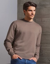 Herren Rundhals Sweatshirt Baumwollmischung Gerader Schnitt Regular S - 5XL