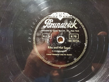 LIONEL HAMPTON QUINTET - HOW HIGH THE MOON / RIBS AND HOT SAUCE - 78er 10" (3)