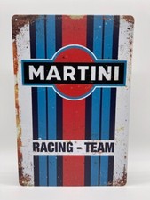 Blechschild Martini Racing