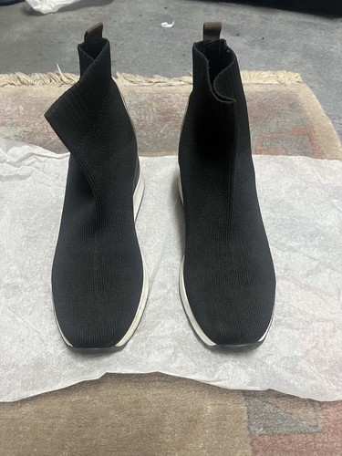 Schwarze stoffschuhe mit - schwarze,
