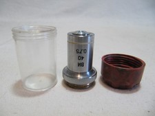 Lomo 40x 0,75 Mikroskop