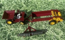 Britains 1/32 Dumper - Miststreuer - Scheibenernte - LANDWIRTSCHAFT