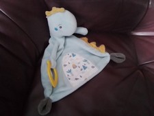 Topomini Topolino Schmusetuch Kuscheltuch Dinosaurier/ Dino mit Zahnungshilfe