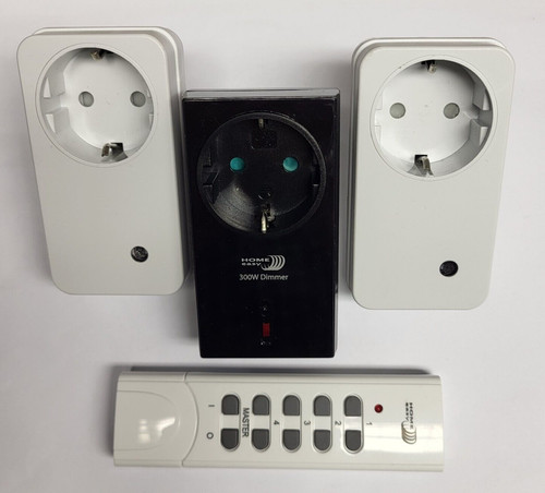 Funksteckdosen und funkdimmer - und,