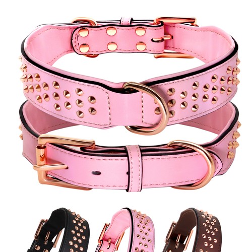 Lederhalsband hund breit - lederhalsband,