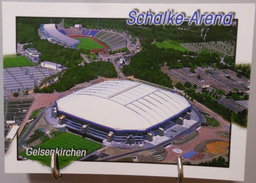 Schalke arena postkarte - schalke,