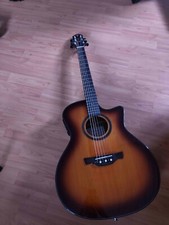 Gitarre Crafter G-600ce/VTG Braun Inklusive Kapodaster und Tragetasche