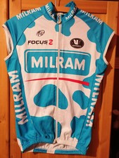 Vermarc Thermo Weste Profiteam MILRAM Gr. M 48 Focus Rennrad MTB Radsporttrikot