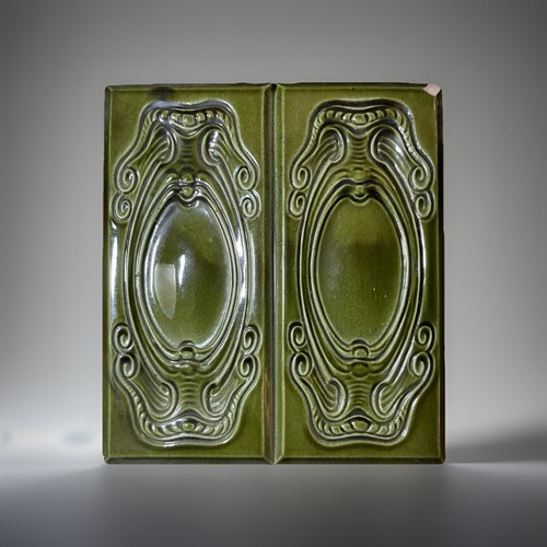 Jugendstil ofenkachel - jugendstil, |