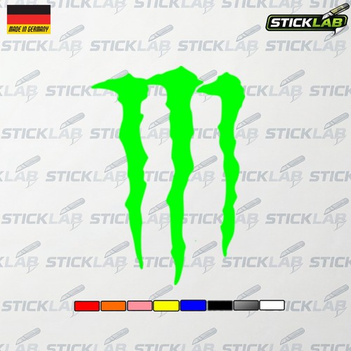 Monster kralle racing sticker - racing,