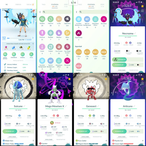 Pokémon acc lvl52 - -, 30