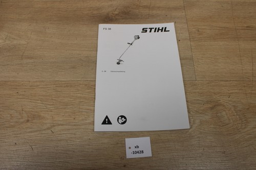 Stihl gebrauchsanleitung - stihl, 38