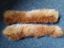 Pelzreste Rotfuchs für Pelzkragen,Basteln etc. Versand aus Deutschland 