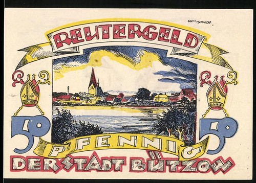 Notgeld bützow pfennig - 50,