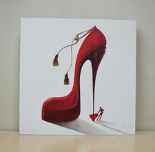 schönes Bild von Inna Panasenko 30x30 "Conquistatore passiona" - Top Zustand