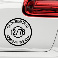 Auto Aufkleber Sticker 12 76