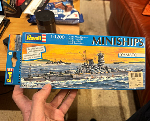 Revell miniships yamato 1200 - yamato, 1:1200