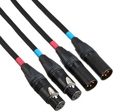 ACOUSTIC REVIVE LINE-1.0X-tripleC-FM Single-Core XLR Line Kabel symmetrisch 1...