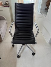 Hochwertiger Lederstuhl, Konferenzstuhl, Meeting Stuhl, Bürostuhl