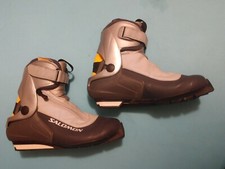 Salomon Kombi Langlaufskischuhe Gr 40 25cm SNS Profil Langlaufschuhe Skate Klass