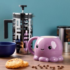 Tasse krake tintenfisch - krake,