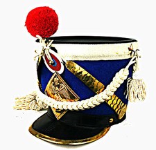 Tschako Pickelhaube Shako Kaiserreich Empire Husaren Napoleon Re-enactment  L116