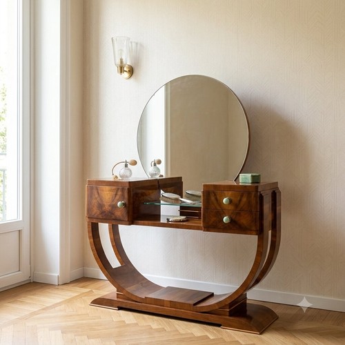 Antiker schminktisch art déco - schminktisch,