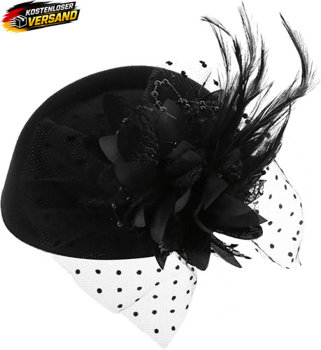 Vintage fascinator hut mit - hut,